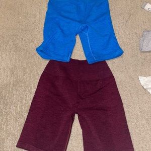 Alphalete biker shorts